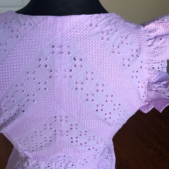 J. Crew Broderie Anglaise Cotton Poplin Dress - Picture 4 of 9